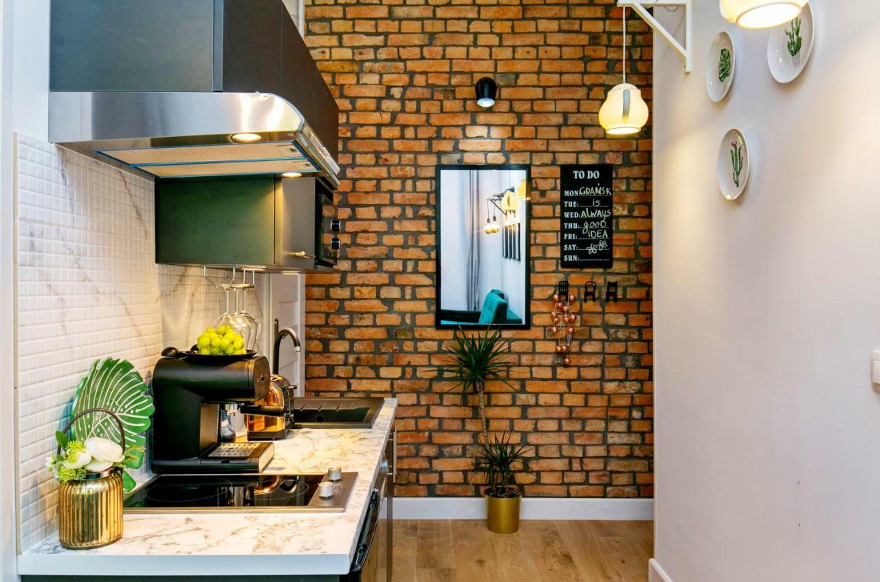 Berg Apartament Green Gdansk Bagian luar foto