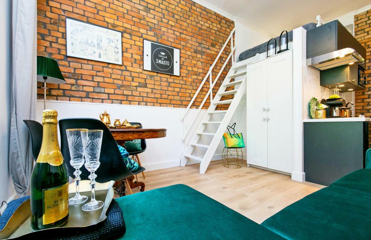 Berg Apartament Green Gdansk Bagian luar foto