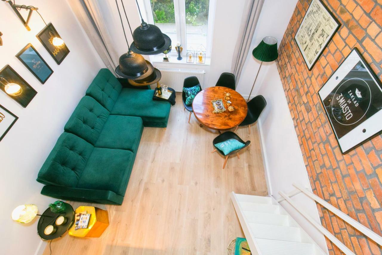 Berg Apartament Green Gdansk Bagian luar foto